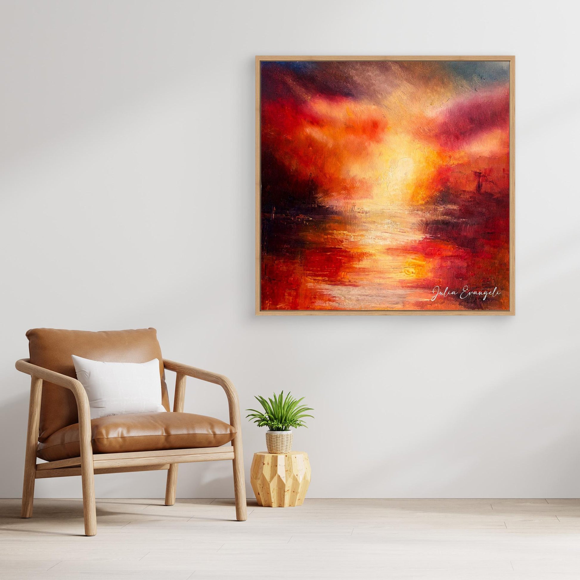 Autumn landscape 3 - Print on canvas