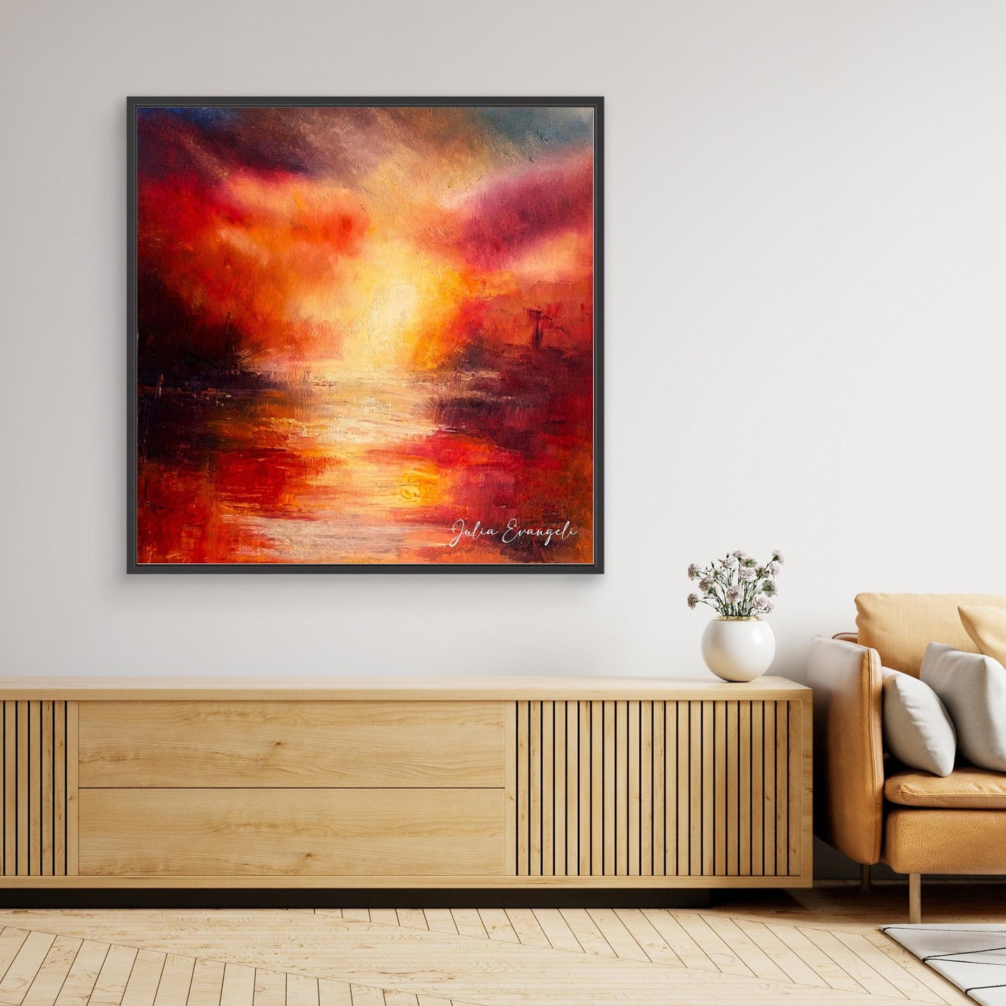 Autumn landscape 3 - Print on canvas