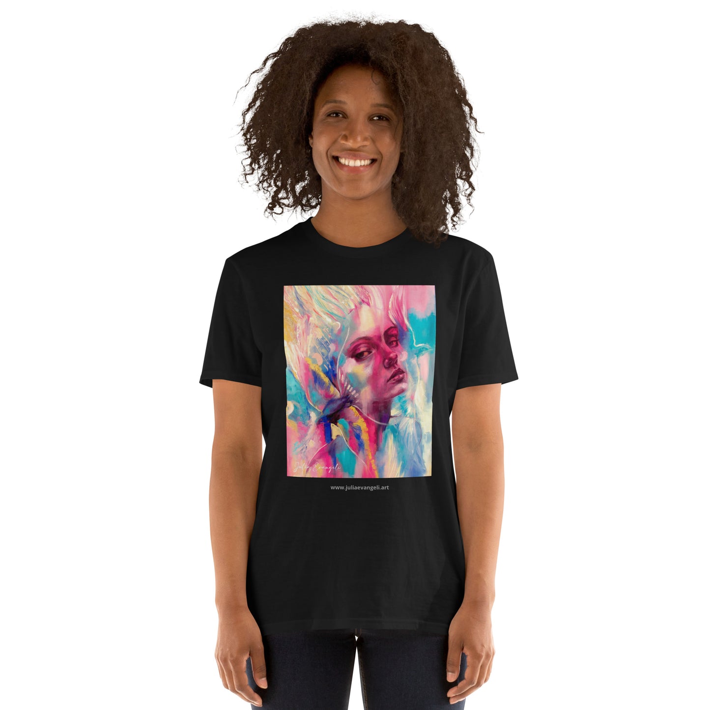 Short-Sleeve Unisex T-Shirt Bird Lady