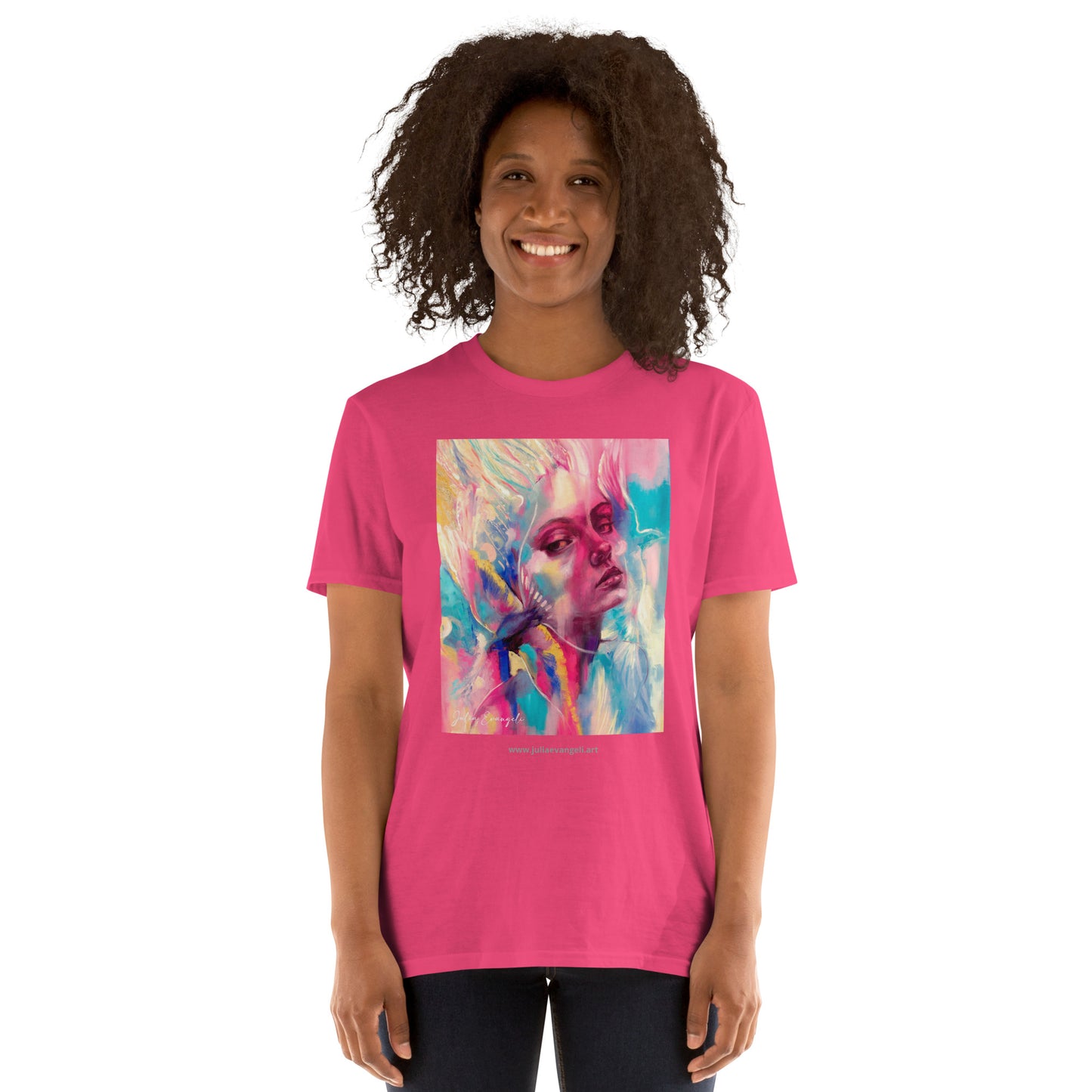 Short-Sleeve Unisex T-Shirt Bird Lady