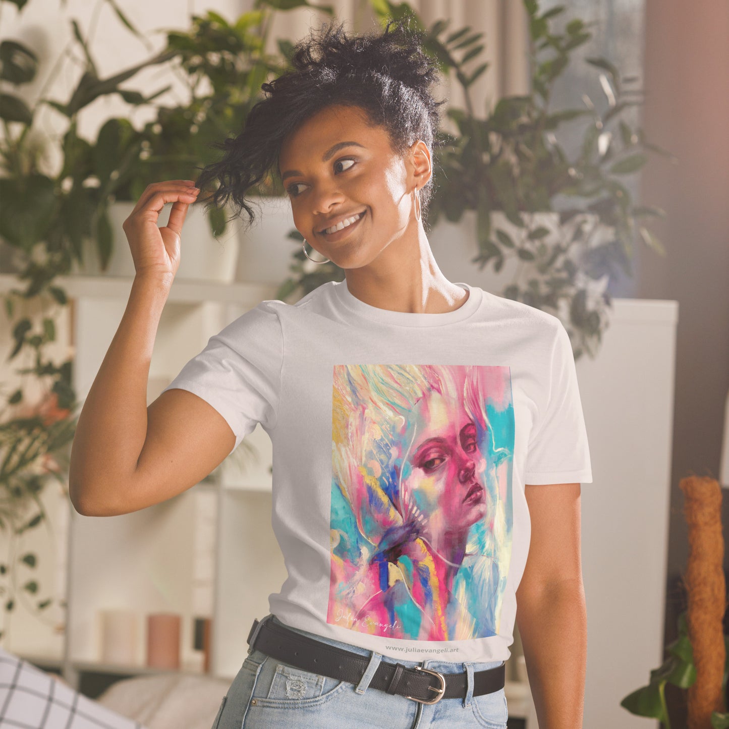 Short-Sleeve Unisex T-Shirt Bird Lady