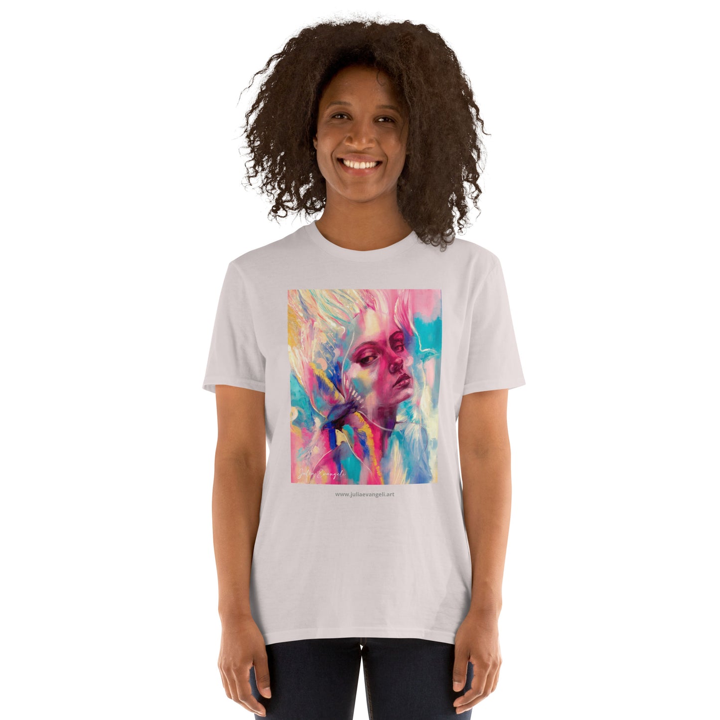 Short-Sleeve Unisex T-Shirt Bird Lady