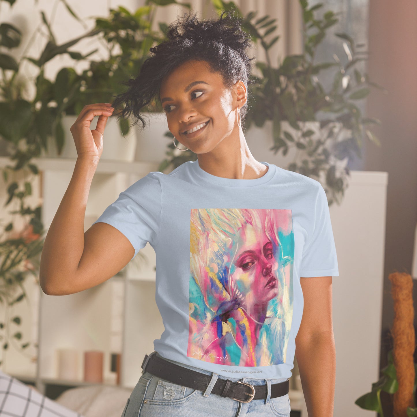 Short-Sleeve Unisex T-Shirt Bird Lady