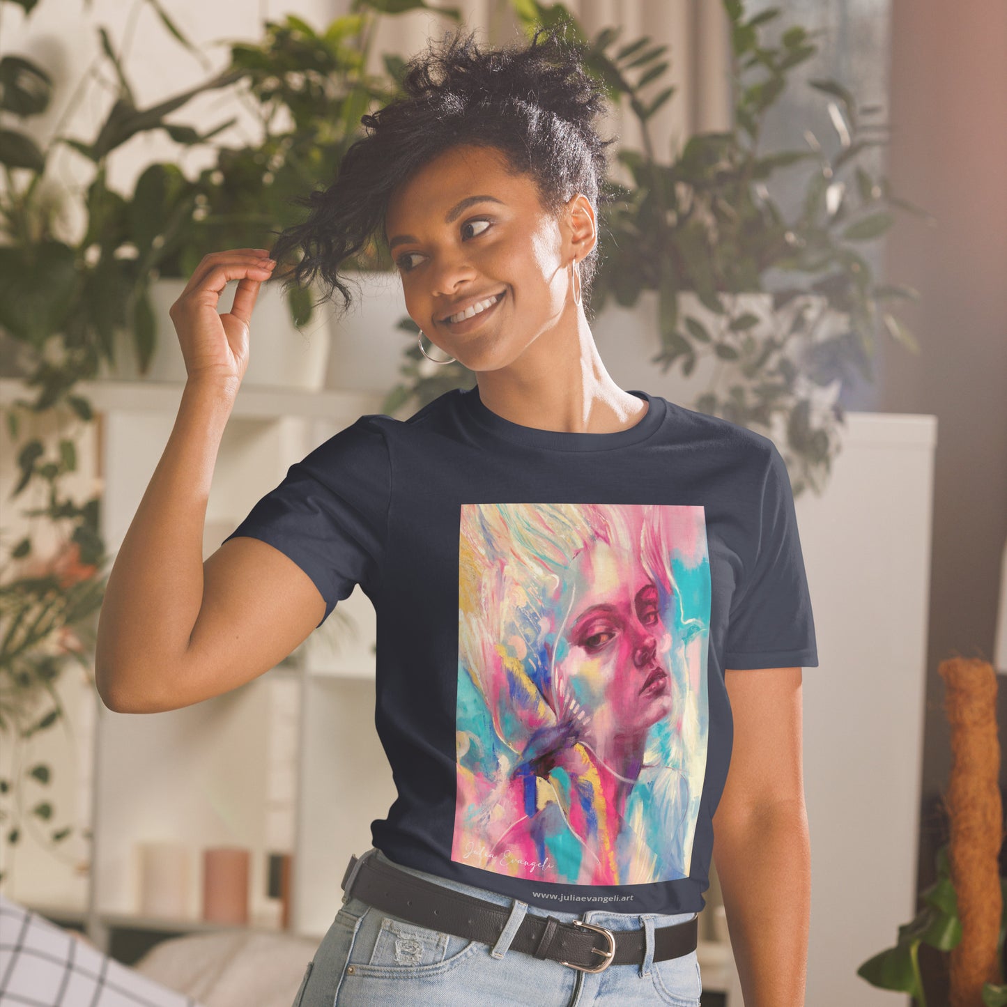 Short-Sleeve Unisex T-Shirt Bird Lady