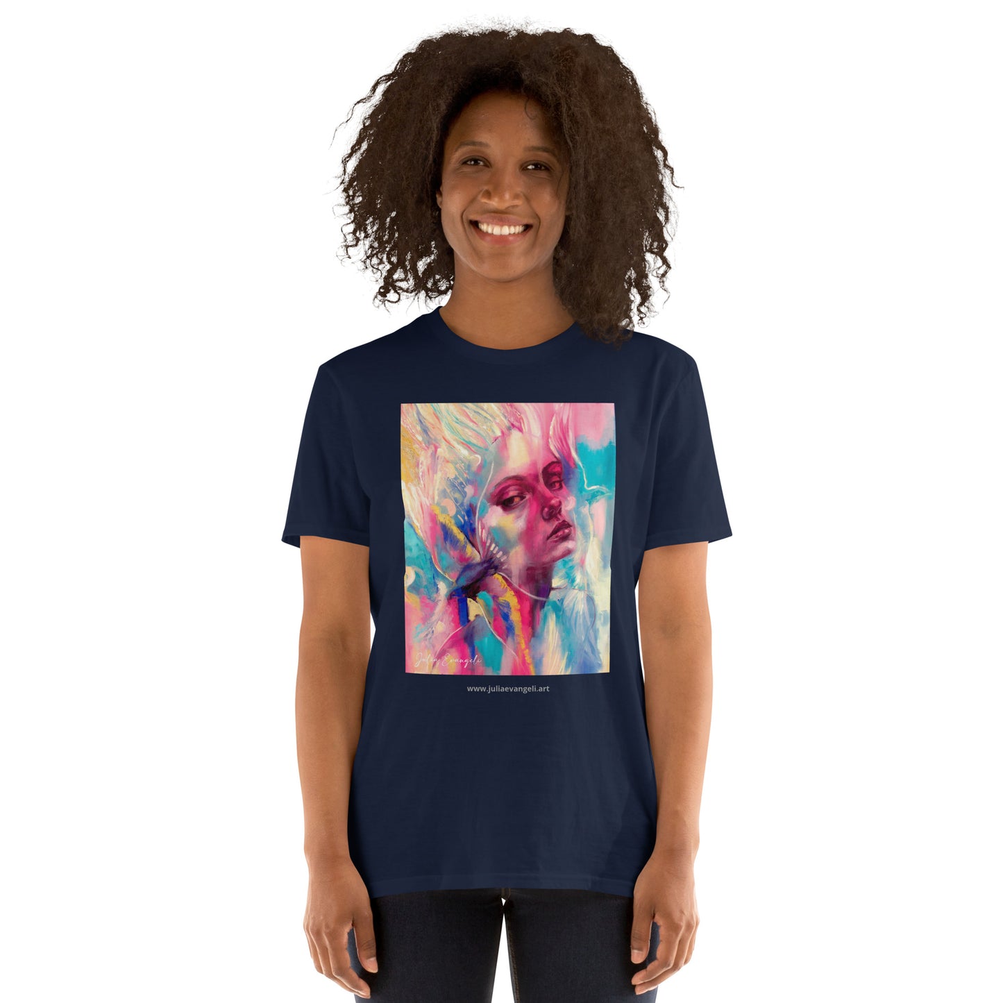 Short-Sleeve Unisex T-Shirt Bird Lady