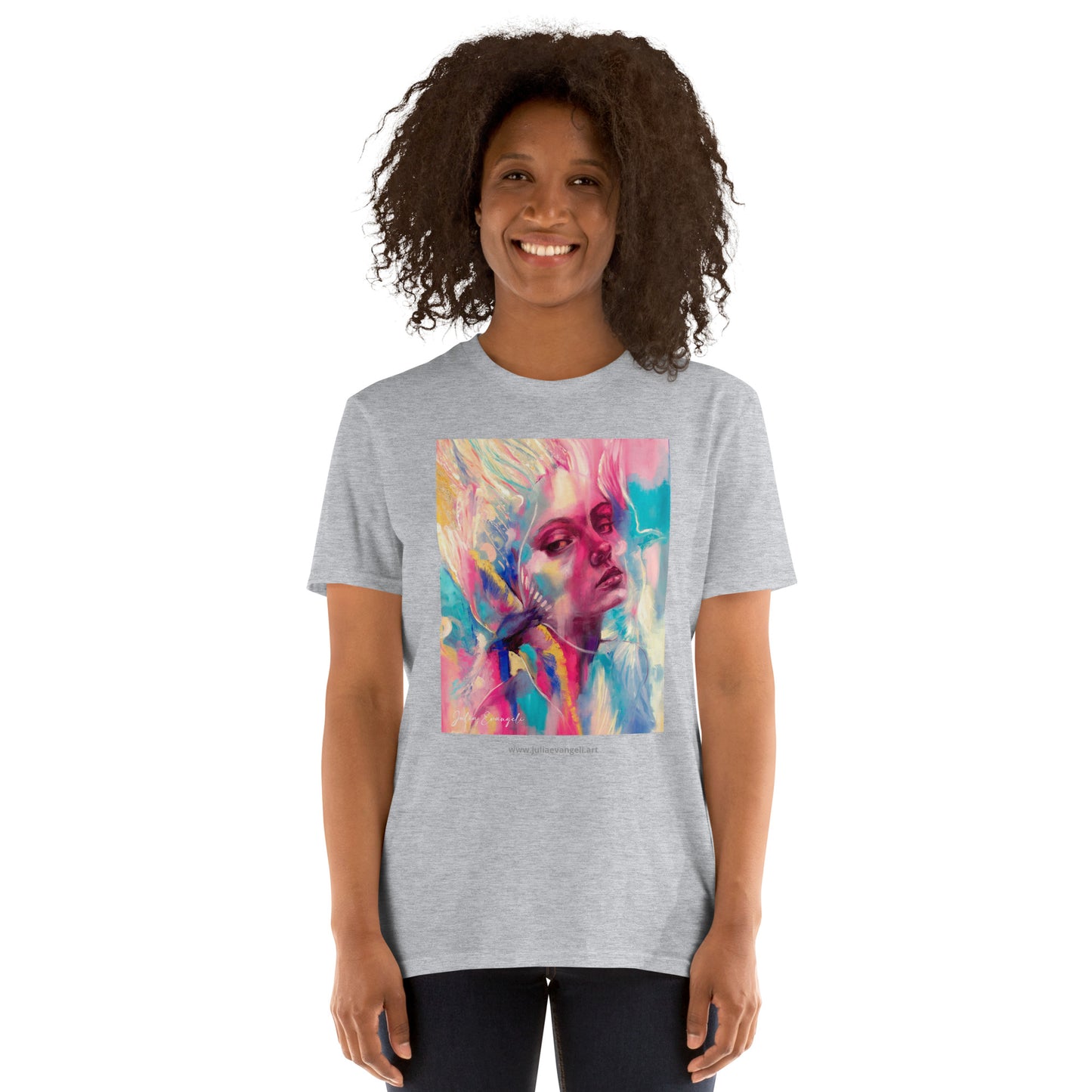 Short-Sleeve Unisex T-Shirt Bird Lady