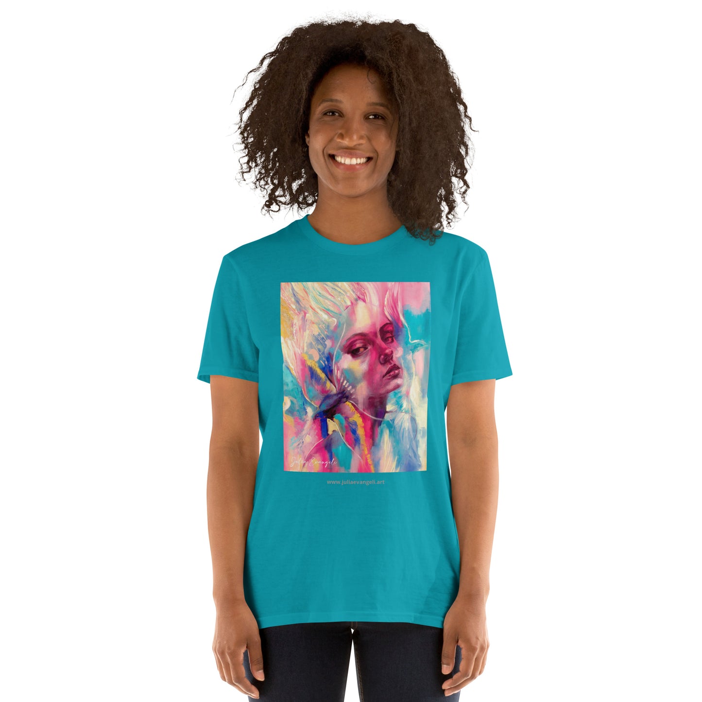 Short-Sleeve Unisex T-Shirt Bird Lady