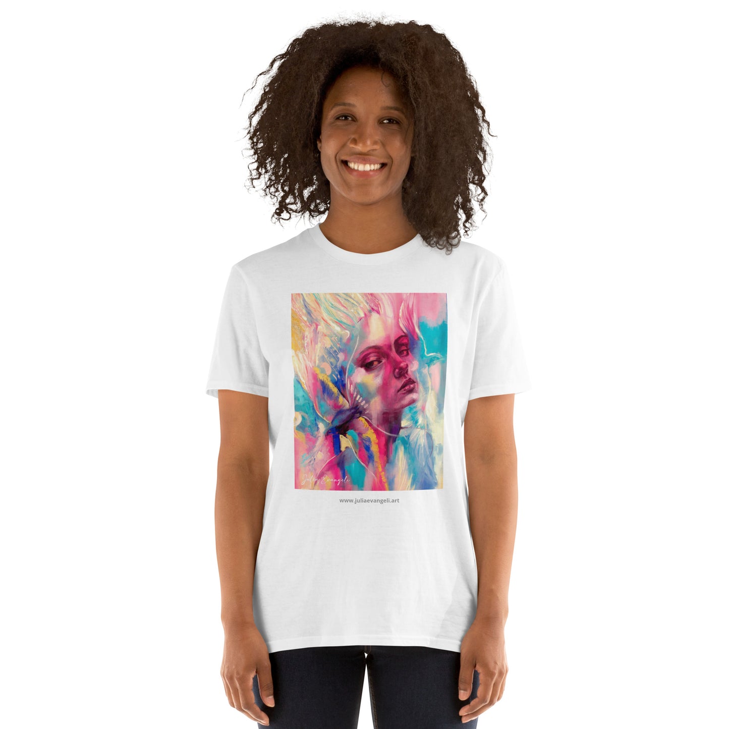 Short-Sleeve Unisex T-Shirt Bird Lady