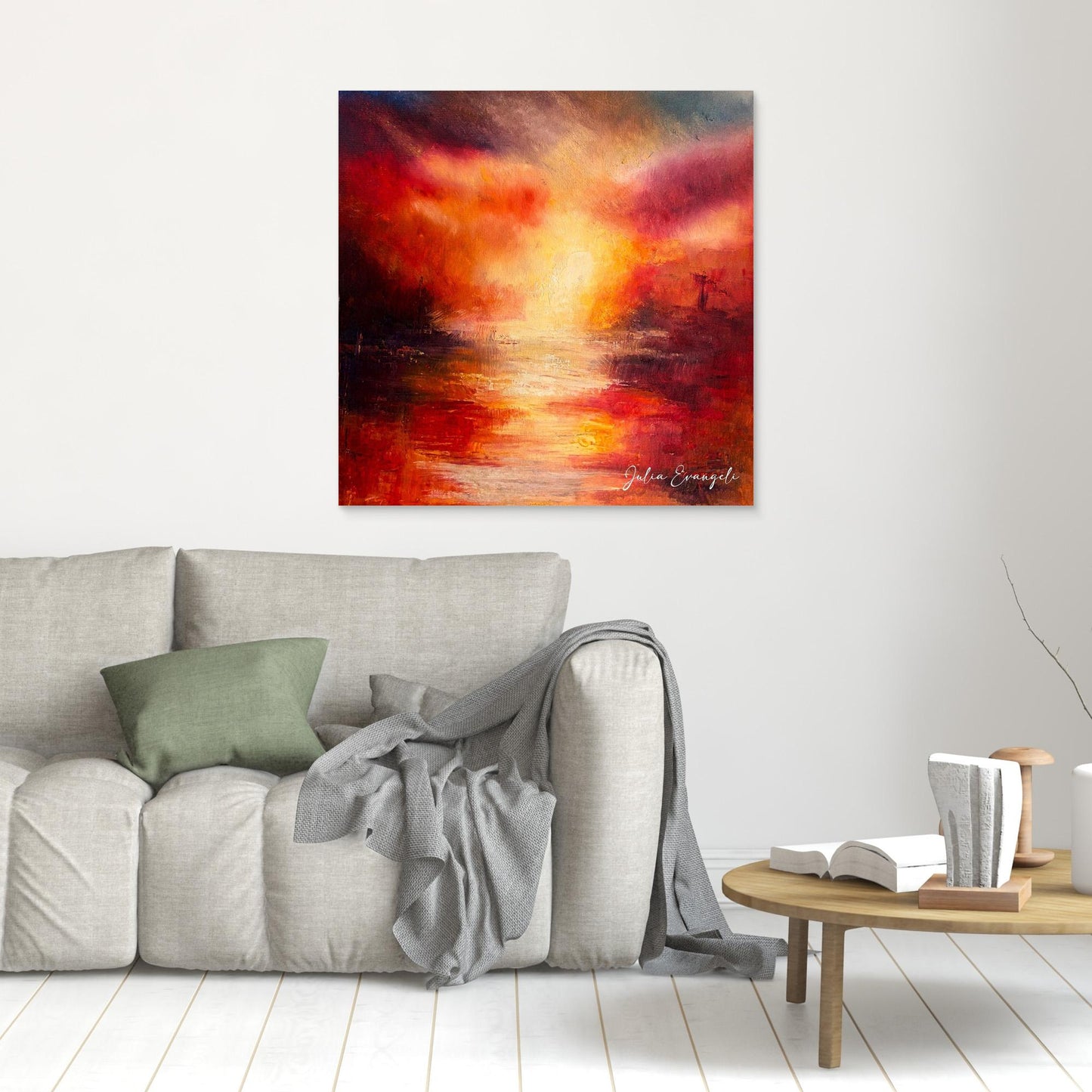 Autumn landscape 3 - Print on canvas